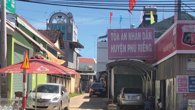 Tòa án nhân dân huyện Phú Riềng, tỉnh Bình Phước- Luật 24h
