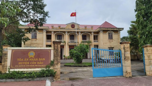 Tòa án nhân dân huyện Côn Đảo, tỉnh Bà Rịa – Vũng Tàu – Luật 24h
