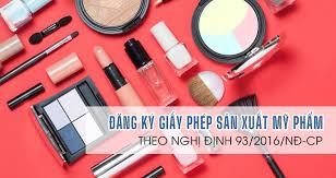 Xin cấp giấy phép đủ điều kiện sản xuất mỹ phẩm theo quy định pháp luật – Luật 24H