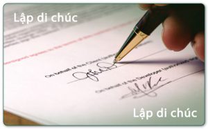 Di chúc lập như thế nào được coi là đúng pháp luật