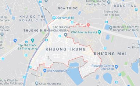 Văn phòng luật sư tại phường Khương Đình – quận Thanh Xuân