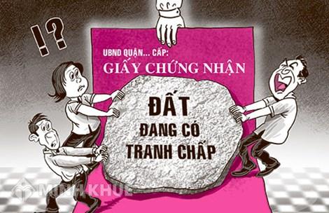 Đất đai đang có tranh chấp có phân chia di sản thừa kế được không- Luật 24h