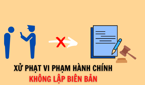 Không lập biên bản vi phạm hành chính có được tịch thu tang vật vi phạm?