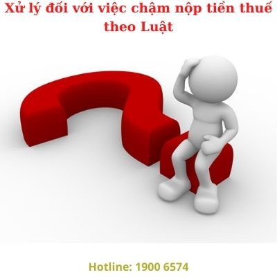 Xử lý đối với việc chậm nộp tiền thuế theo Luật - luật 24h