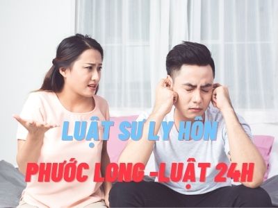 mẫu đơn ly hôn mới nhất của tòa án huyện Phước long