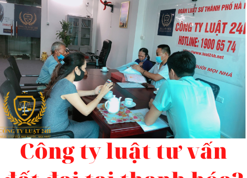 Công ty luật tư vấn đất đai tại thanh hóa? – luật 24h