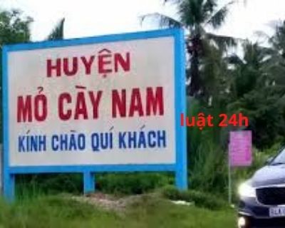 giải quyết ly hôn tại huyện Mỏ Cày Nam