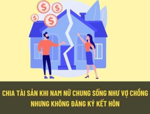 Xác định tài sản khi chung sống như vợ chồng không đăng ký kết hôn như thế nào?