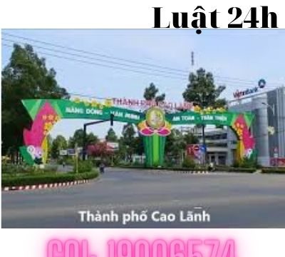 Hướng dẫn thủ tục và cách viết đơn ly hôn của tòa án thành phố Cao Lãnh – Luật 24h