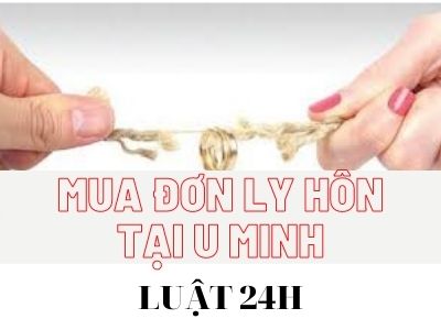 Bán mẫu đơn ly hôn tại huyện U Minh 