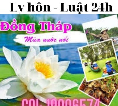 Ly hôn nhanh tại tỉnh Đồng Tháp – Luật 24h