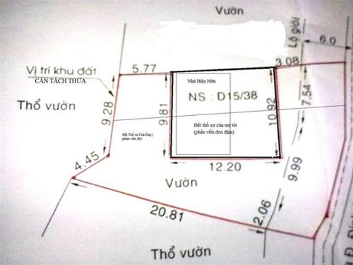 Diện tích tối thiểu để tách thửa đất tại Hà Nội 