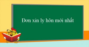 Mẫu đơn ly hôn mới nhất của tòa án huyện Ea Súp