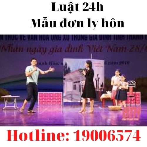 Mẫu đơn thuận tình ly hôn mới nhất của tòa án tỉnh Long An