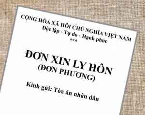 Mẫu đơn ly hôn đơn phương mới nhất của tòa án nhân dân Quận Dương Kinh