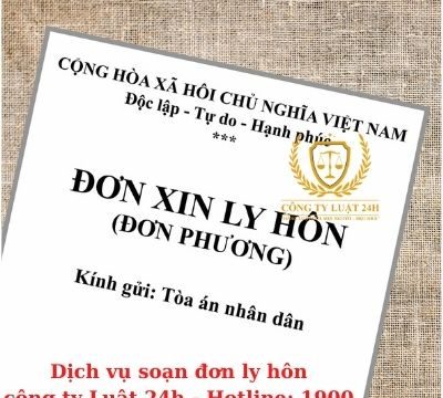 Dịch vụ soạn đơn ly hôn tại tòa án huyện Trấn Yên