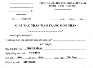 Không có giấy xác nhận tình trạng hôn nhân có đăng ký kết hôn được không