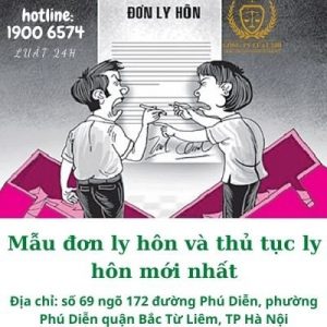 Văn phòng luật sư tư vấn thủ tục ly hôn tại vĩnh phúc