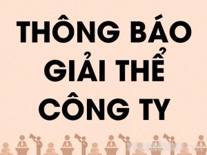 Thủ tục giải thể Công ty tại Quận Hoàn Kiếm