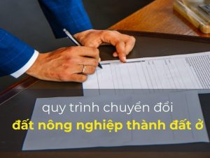 Thủ tục chuyển đổi đất nông nghiệp sang đất ở tại Huyện Đức Trọng