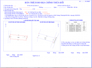 Dịch vụ đo đạc lập bản đồ lập trích đo thửa đất tại Huyện Lạc Dương