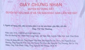 Điều kiện tách thửa đất trong trường hợp chung sổ đỏ