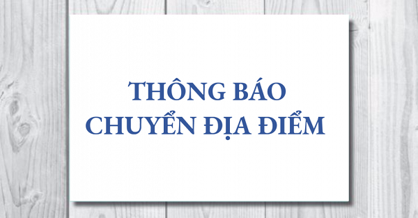 Những lưu ý khi chuyển địa điểm kinh doanh của công ty doanh 