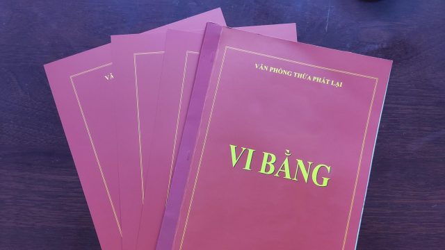 Dịch vụ lập vi bằng mua bán nhà đất tại Huyện Ngọc Hiển