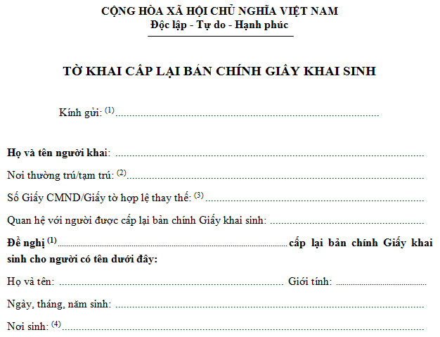 Thẩm quyền cấp lại Giấy khai sinh bản chính & thay đổi dân tộc ?