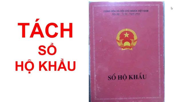 Hỏi về thủ tục tách khẩu