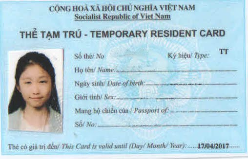 Thủ tục đăng ký cư trú đối với người nước ngoài