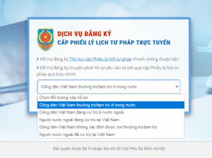 Thủ tục yêu cầu cấp phiếu lý lịch tư pháp cho công dân nước ngoài đang cư trú tại Hà Nội