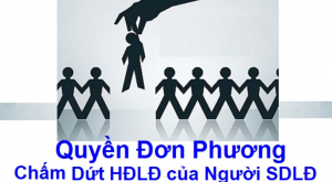 Tính hợp pháp của việc đơn phương chấm dứt hợp đồng lao động