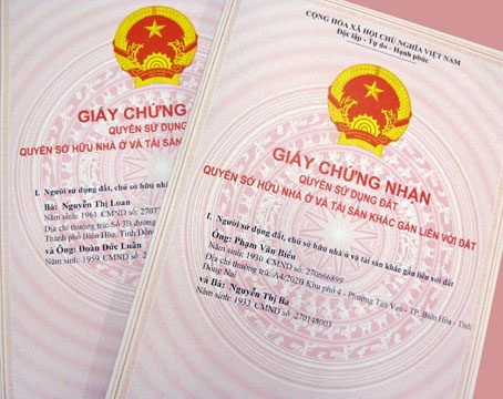 Ghi thiếu thông tin trên giấy chứng nhận quyền sử dụng đất