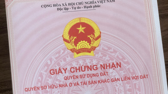 Cấp giấy chứng nhận quyền sử dụng đất trên diện tích đất khai hoang