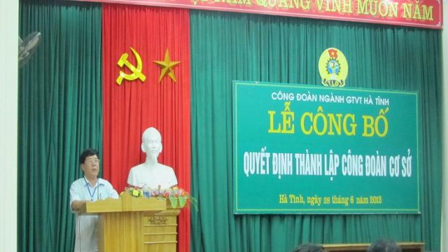 Thủ tục thành lập công đoàn cơ sở