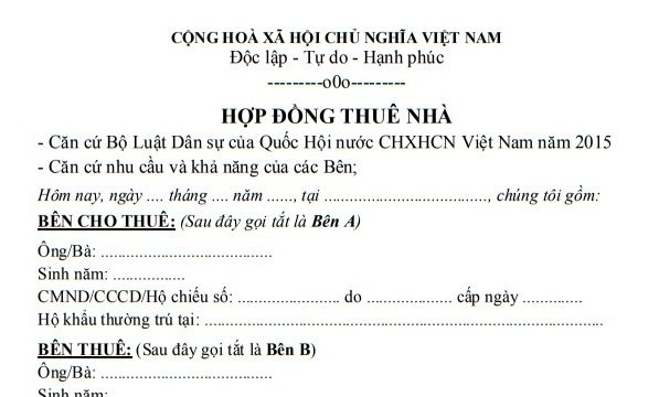 Mẫu đơn khởi kiện tranh chấp tài sản thừa kế tại Thị Xã Cửa Lò – Gọi 19006574