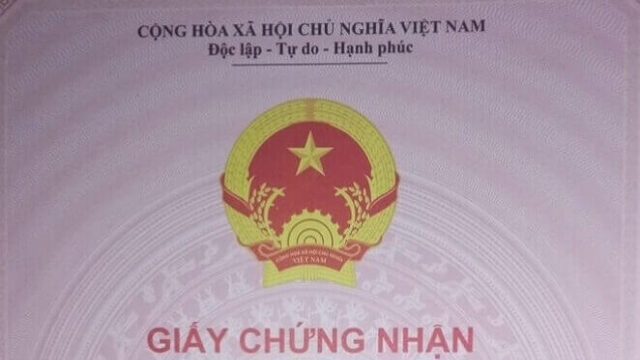 Đại diện đứng tên trên Giấy chứng nhận quyền sử dụng đất