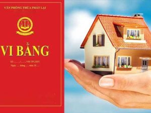 Lập vi bằng mua bán nhà ở có được cấp sổ hồng?