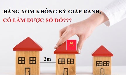 Cấp sổ đỏ mà không có chữ ký của các hộ giáp ranh là đúng hay sai?