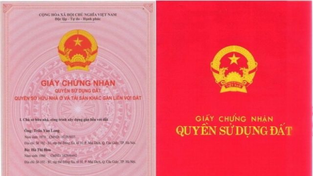 Đứng tên trên giấy chứng nhận quyền sử dụng đất