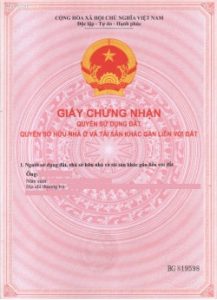 Đăng ký biến động về sử dụng đất do thay đổi thông tin về người được cấp GCNQSDĐ