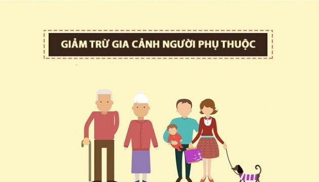 Giảm trừ gia cảnh cho người phụ thuộc theo quy định của thuế thu nhập cá nhân