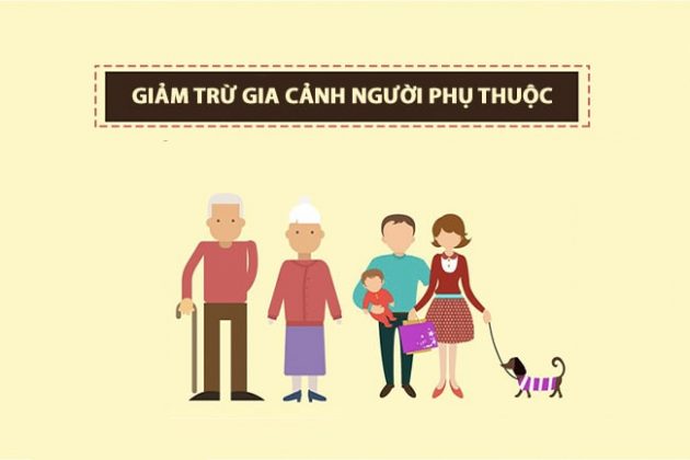 Giảm trừ gia cảnh cho người phụ thuộc theo quy định của thuế thu nhập cá nhân