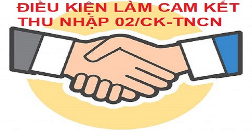 Điều kiện để thực hiện cam kết thu nhập cá nhân