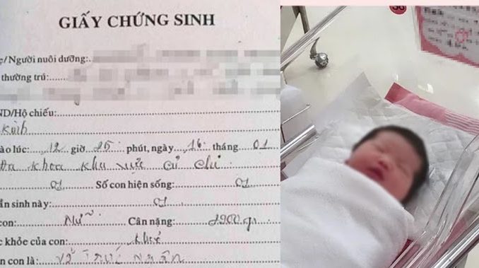 Xin cấp lại giấy chứng sinh khi bị mất