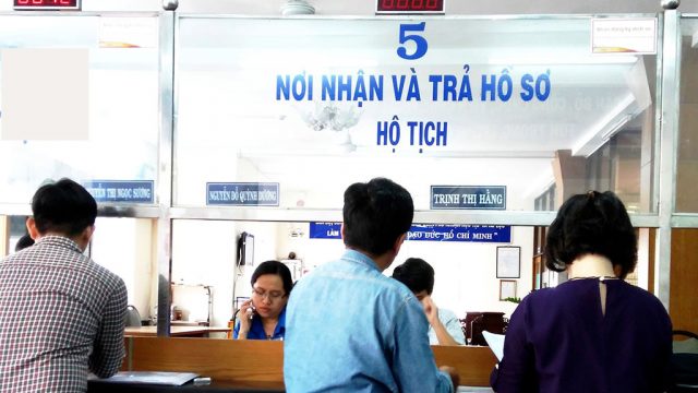 Thẩm quyền đăng ký hộ tịch