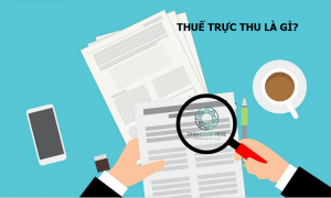 Tìm hiểu về thuế trực thu