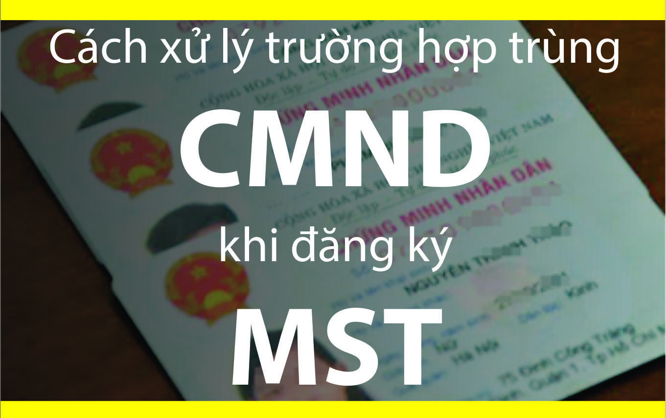 Sử dụng chứng minh nhân dân của người khác để khai mã số thuế