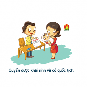 Quyền sống , quyền được khai sinh và có quốc tịch ?